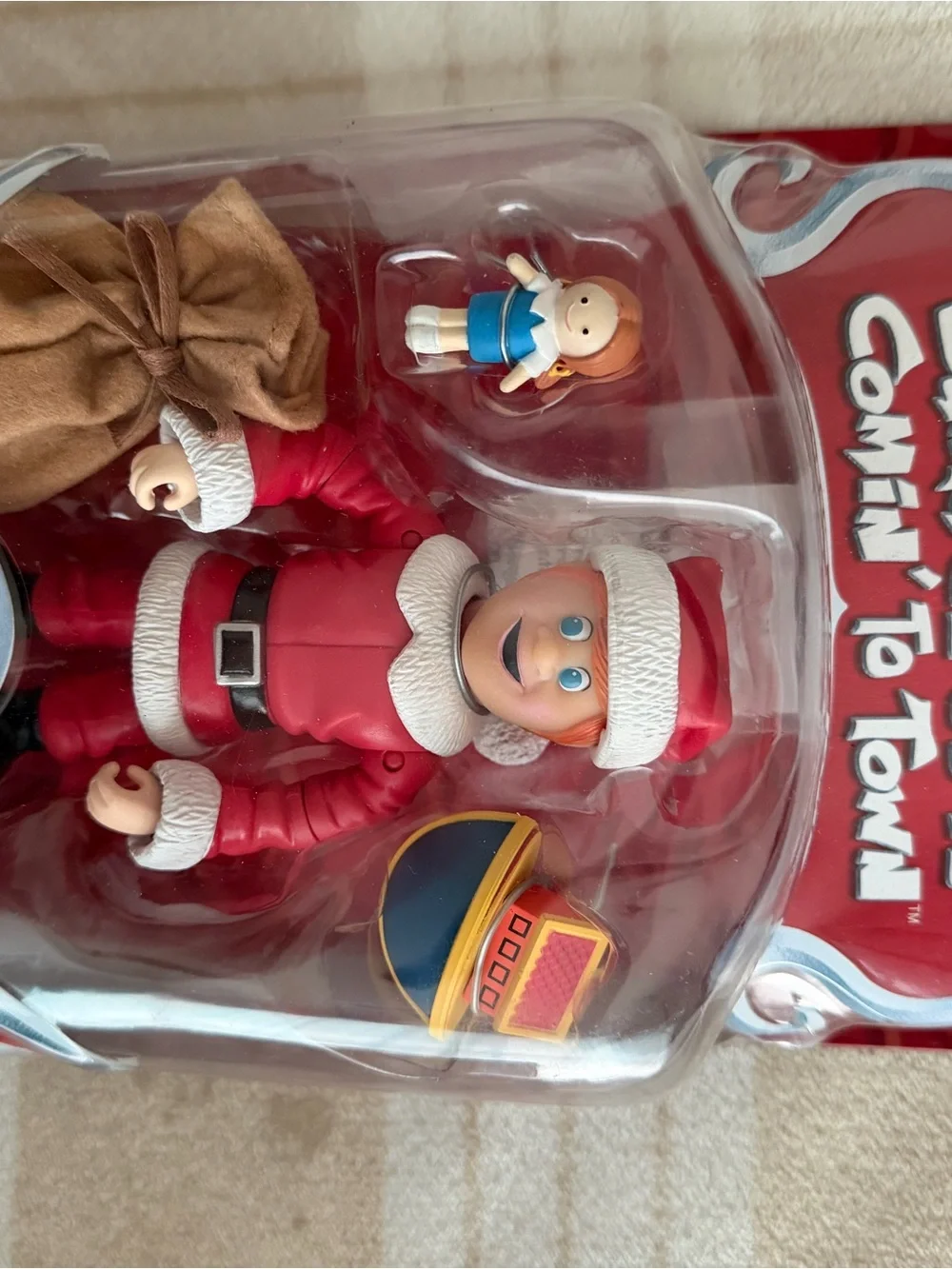 Memory Lane Santa Claus is Coming to Town - Kris Kringle new